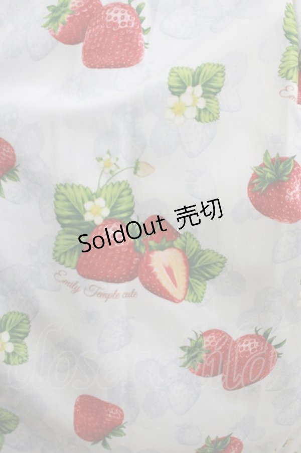 画像4: Emily Temple cute / Dear Strawberryワンピース  サックス H-25-04-04-001-ET-OP-KB-ZH (4)
