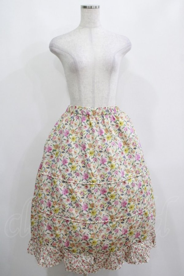 画像4: Jane Marple Dans Le Salon / Gouache Garden Crinoline Skirt  アイボリー H-25-04-04-020-JM-SK-KB-ZH (4)