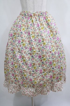 画像: Jane Marple Dans Le Salon / Gouache Garden Crinoline Skirt  アイボリー H-25-04-04-020-JM-SK-KB-ZH