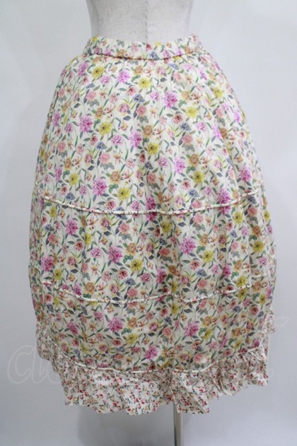 画像3: Jane Marple Dans Le Salon / Gouache Garden Crinoline Skirt  アイボリー H-25-04-04-020-JM-SK-KB-ZH (3)