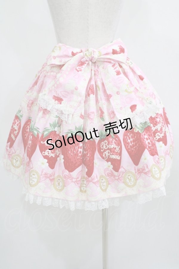 画像3: Angelic Pretty / Melty Berry Princess スカート Free ピンク H-25-04-05-026-AP-SK-NS-ZH (3)