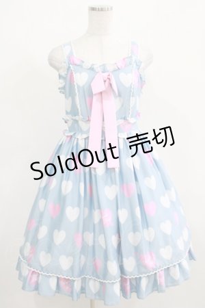 画像: Angelic Pretty / Dolly Heart Specialジャンパースカート Free サックス H-25-04-05-005-AP-OP-NS-ZH