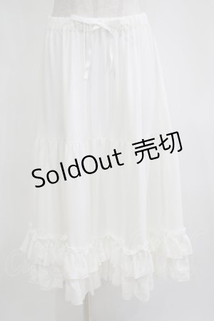 画像: axes femme kawaii / ミディフリルペチスカート M オフ H-25-04-05-042-AX-SK-NS-ZH