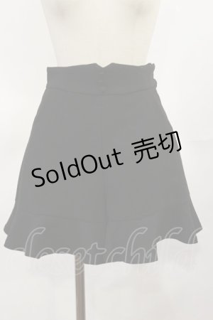画像: Fi.n.t / ハイウエストフレアーショートパンツ Free BLACK H-25-04-05-1011-CA-PA-NS-ZH