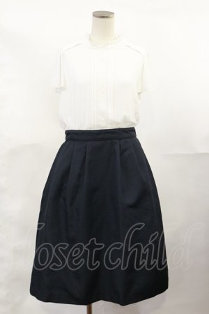 画像: axes femme / ツイードドッキングワンピース M オフ/ネイビー H-25-04-05-1002-AX-OP-NS-ZH