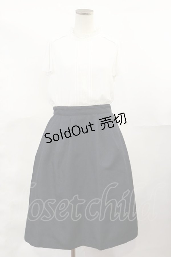 画像1: axes femme / ツイードドッキングワンピース M オフ/ネイビー H-25-04-05-1002-AX-OP-NS-ZH (1)