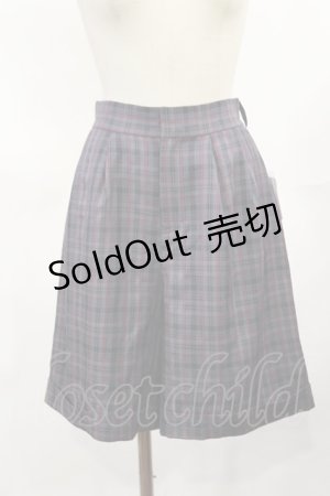 画像: Fi.n.t / チェックバミューダパンツ Free NAVY×RE H-25-04-05-1016-CA-PA-NS-ZH