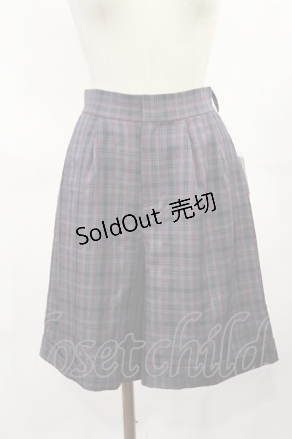 画像1: Fi.n.t / チェックバミューダパンツ Free NAVY×RE H-25-04-05-1016-CA-PA-NS-ZH (1)