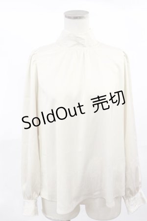画像: an another angelus / カットワーク刺繍スタンドカラーブラウス Free PINK BEIGE H-25-04-05-1023-CA-BL-NS-ZH
