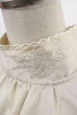 画像3: an another angelus / カットワーク刺繍スタンドカラーブラウス Free PINK BEIGE H-25-04-05-1023-CA-BL-NS-ZH (3)