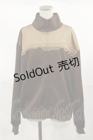 画像: Fi.n.t / レース使いトラックジャケット Free BROWN H-25-04-05-1035-CA-TO-NS-ZH