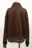 画像2: Fi.n.t / レース使いトラックジャケット Free BROWN H-25-04-05-1035-CA-TO-NS-ZH (2)