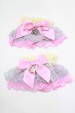 画像1: Angelic Pretty / カラフルStarお袖とめ  イエロ‐/ミント/ピンク H-25-04-05-061-AP-ZA-NS-ZH (1)