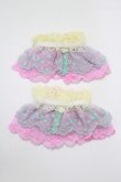 画像2: Angelic Pretty / カラフルStarお袖とめ  イエロ‐/ミント/ピンク H-25-04-05-061-AP-ZA-NS-ZH (2)