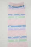 画像2: Angelic Pretty / カラフルボーダーオーバーニー  ピンク H-25-04-05-063-AP-ZA-NS-ZH (2)