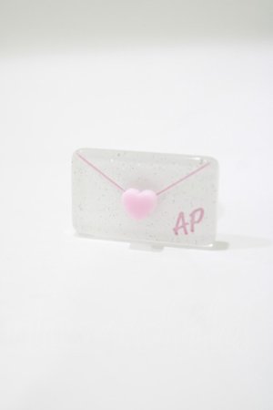 画像: Angelic Pretty / Lovely Love Letterリング  ピンク H-25-04-05-070-AP-AC-NS-ZH
