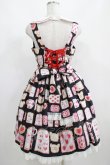 画像3: Angelic Pretty / Sunny Day Brunchジャンパースカート Free ブラック H-25-04-05-010-AP-OP-NS-ZH (3)