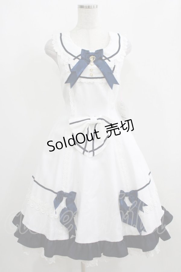 画像1: BABY,THE STARS SHINE BRIGHT / Mariaanaジャンパースカート Free オフ白 H-25-04-05-012-BA-OP-NS-ZH (1)