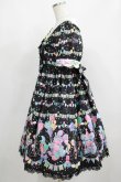 画像2: Angelic Pretty / Happy Garlandワンピース Free ブラック H-25-04-05-014-AP-OP-NS-ZH (2)