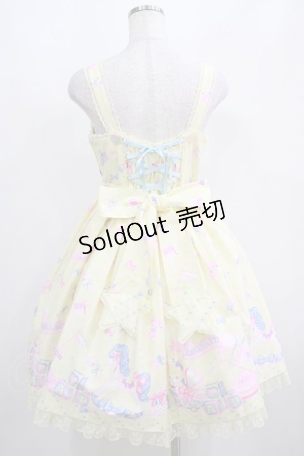 画像3: Angelic Pretty / Dreamyベビールームジャンパースカート Free イエロー H-25-04-05-016-AP-OP-NS-ZH (3)
