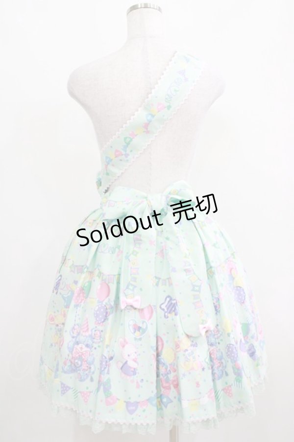 画像3: Angelic Pretty / Happy Garlandスカート Free ミント H-25-04-05-023-AP-SK-NS-ZH (3)