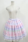 画像4: Angelic Pretty / Fancy Borderスカート Free ピンク H-25-04-05-024-AP-SK-NS-ZH (4)
