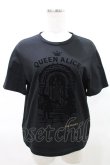 画像1: Jane Marple / Queen Aliceティーシャツ R ブラック H-25-04-06-036-JM-TO-KB-ZH (1)