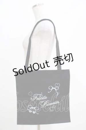 画像: evelyn / オリジナルトートバッグ  ブラック H-25-04-06-1033-LO-BG-NS-ZH