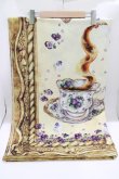 画像1: Enchantlic Enchantilly / すみれのお茶会ハンガーカバー  アイボリー H-25-04-06-1034-LO-ZA-NS-ZH (1)