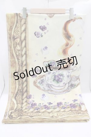 画像: Enchantlic Enchantilly / すみれのお茶会ハンガーカバー  アイボリー H-25-04-06-1034-LO-ZA-NS-ZH