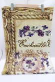 画像3: Enchantlic Enchantilly / すみれのお茶会ハンガーカバー  アイボリー H-25-04-06-1034-LO-ZA-NS-ZH (3)