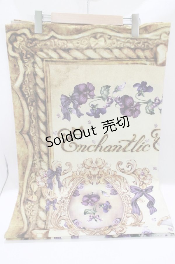 画像3: Enchantlic Enchantilly / すみれのお茶会ハンガーカバー  アイボリー H-25-04-06-1034-LO-ZA-NS-ZH (3)