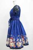 画像2: Enchantlic Enchantilly / トランプ ジョーカー キャットワンピース Free ブルー H-25-04-06-1004-LO-OP-NS-ZH (2)