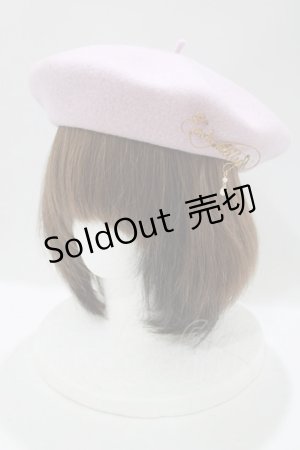 画像: Enchantlic Enchantilly / ロゴプリントベレー  ピンク H-25-04-06-1040-LO-AC-NS-ZH