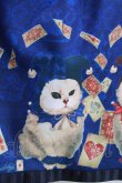 画像4: Enchantlic Enchantilly / トランプ ジョーカー キャットワンピース Free ブルー H-25-04-06-1004-LO-OP-NS-ZH (4)