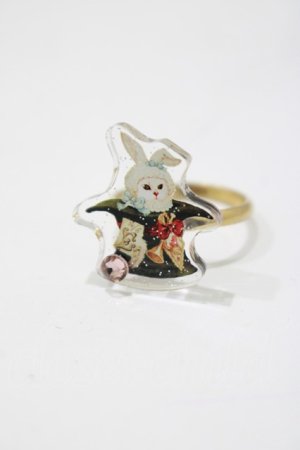 画像: Enchantlic Enchantilly / Dolled Up Ring〜不思議の国のQueen cat 帽子屋のシルクハット〜 Free ゴールド H-25-04-06-1050-LO-AC-NS-ZH
