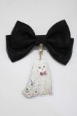 画像1: Enchantlic Enchantilly / おばけCatリボンブローチ  ブラック H-25-04-06-1057-LO-AC-NS-ZH (1)