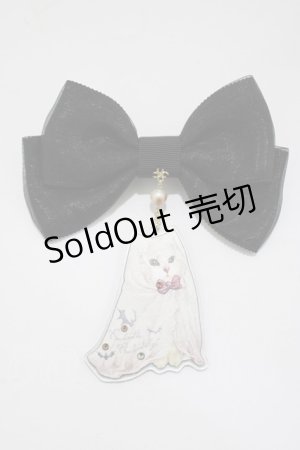 画像: Enchantlic Enchantilly / おばけCatリボンブローチ  ブラック H-25-04-06-1057-LO-AC-NS-ZH