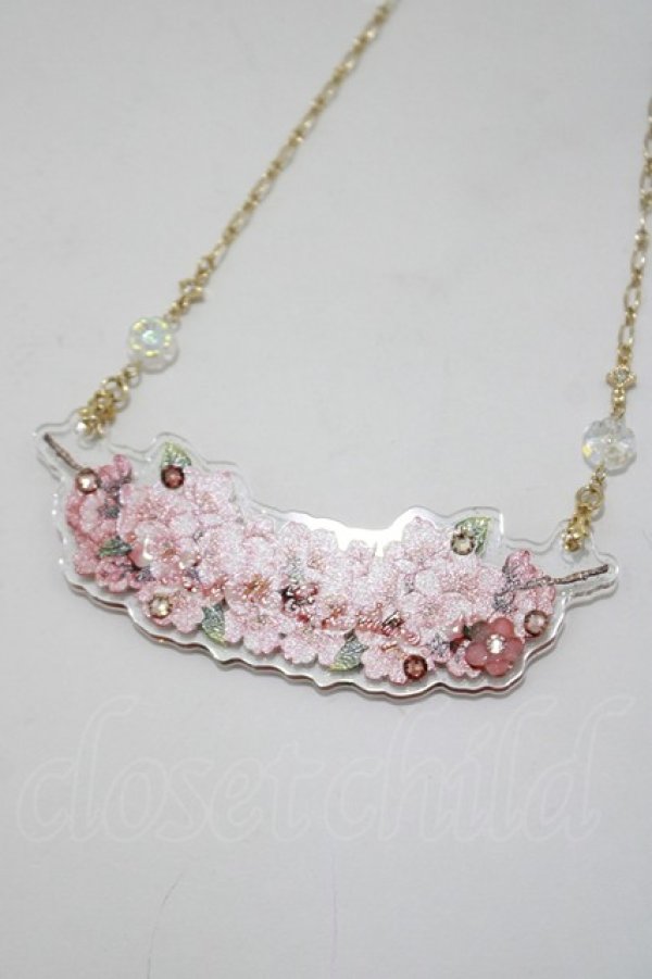 画像1: Enchantlic Enchantilly / 幻夢色のSakura ネックレス  ピンク H-25-04-06-1059-LO-AC-NS-ZH (1)