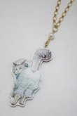 画像1: Enchantlic Enchantilly / おやすみドロワーズ猫ちゃんネックレス  ゴールド H-25-04-06-1060-LO-AC-NS-ZH (1)