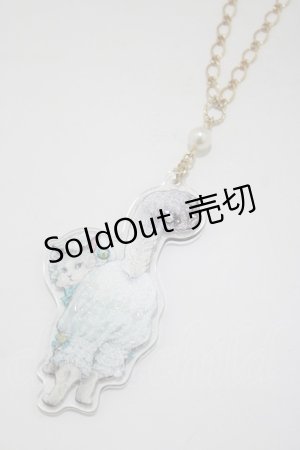 画像: Enchantlic Enchantilly / おやすみドロワーズ猫ちゃんネックレス  ゴールド H-25-04-06-1060-LO-AC-NS-ZH