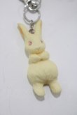 画像2: Alice Garden Rose / うさぎバッグチャーム  オフ H-25-04-06-1065-PA-ZA-NS-ZH (2)