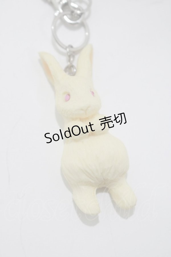 画像2: Alice Garden Rose / うさぎバッグチャーム  オフ H-25-04-06-1065-PA-ZA-NS-ZH (2)