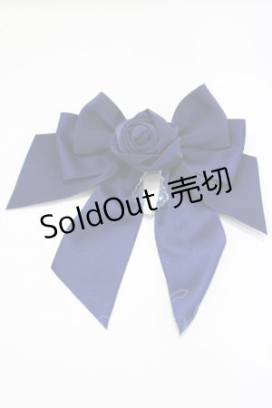 画像: Enchantlic Enchantilly / ローズリボンブローチ  ネイビー H-25-04-06-1066-LO-ZA-NS-ZH