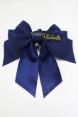 画像2: Enchantlic Enchantilly / ローズリボンブローチ  ネイビー H-25-04-06-1066-LO-ZA-NS-ZH (2)