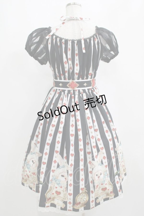 画像3: Enchantlic Enchantilly / 不思議の国のQueen Catワンピース Free ブラック H-25-04-06-1005-LO-OP-NS-ZH (3)