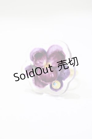 画像: Enchantlic Enchantilly / Dolled up Ring〜すみれ〜  ゴールド H-25-04-06-1069-LO-AC-NS-ZH