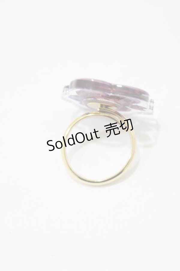 画像2: Enchantlic Enchantilly / Dolled up Ring〜すみれ〜  ゴールド H-25-04-06-1069-LO-AC-NS-ZH (2)