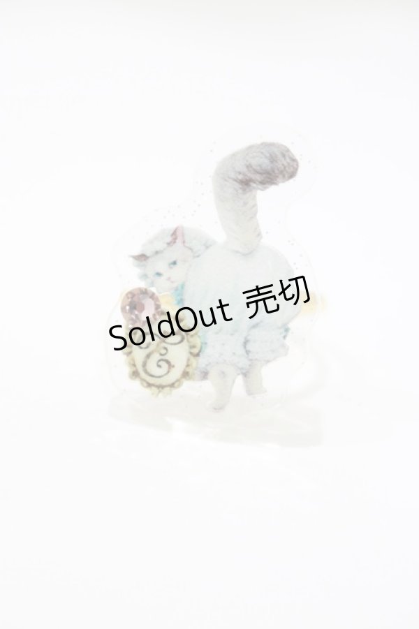 画像1: Enchantlic Enchantilly / Dolled Up Ring〜おやすみドロワーズ猫ちゃん〜 Free ゴールド H-25-04-06-1070-LO-AC-NS-ZH (1)