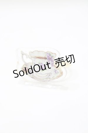 画像: Enchantlic Enchantilly / Dolled up Ring〜すみれのティーカップ〜 Free ゴールド H-25-04-06-1072-LO-AC-NS-ZH